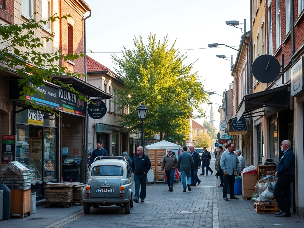 Ilustracja przedstawiająca nowoczesny paczkomat Allegro Delivery One Box, z tekstem: Allegro Delivery zwiększa tempo rozwoju dzięki nowej generacji One Boxów w Knurowie.