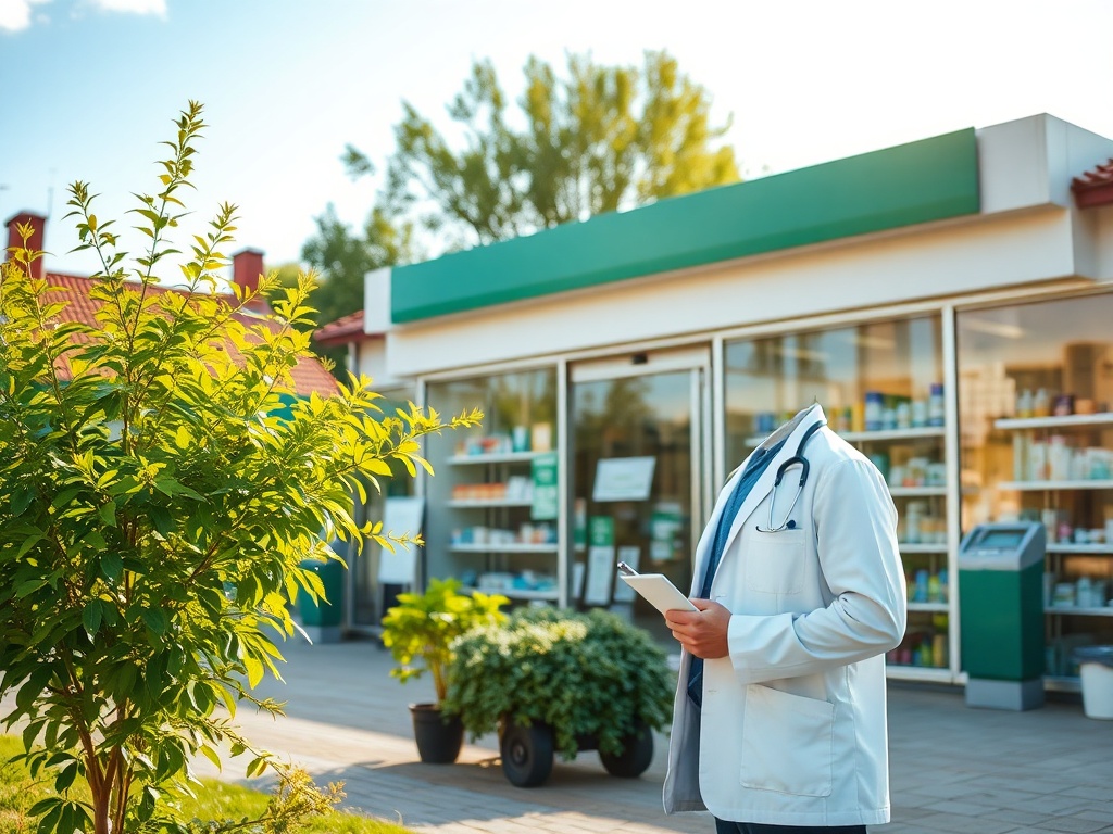 Ilustracja symbolizująca kolejki do lekarzy specjalistów w Knurowie, ze wskazaniem na długi czas oczekiwania do psychiatry.